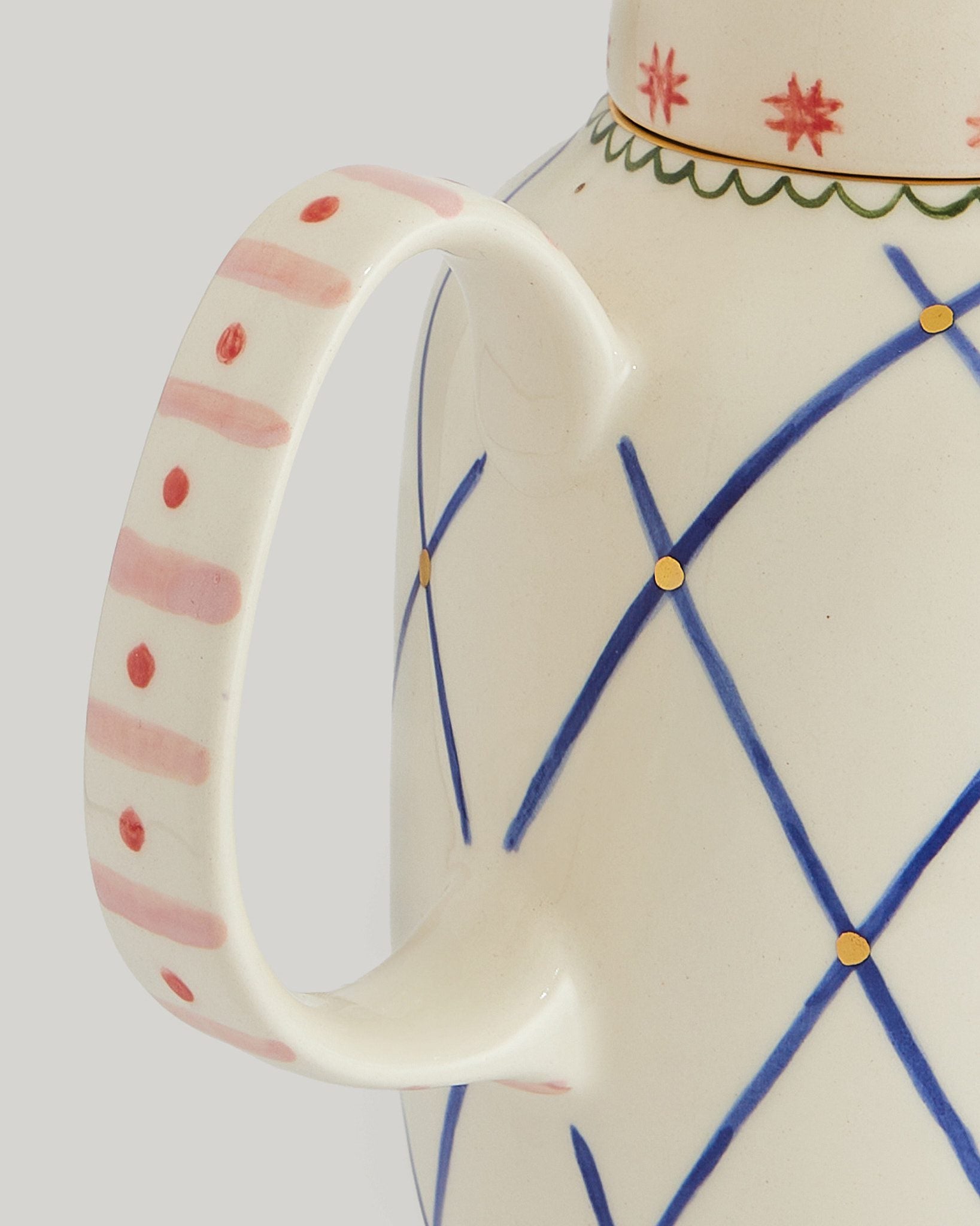 Multicolour teapot