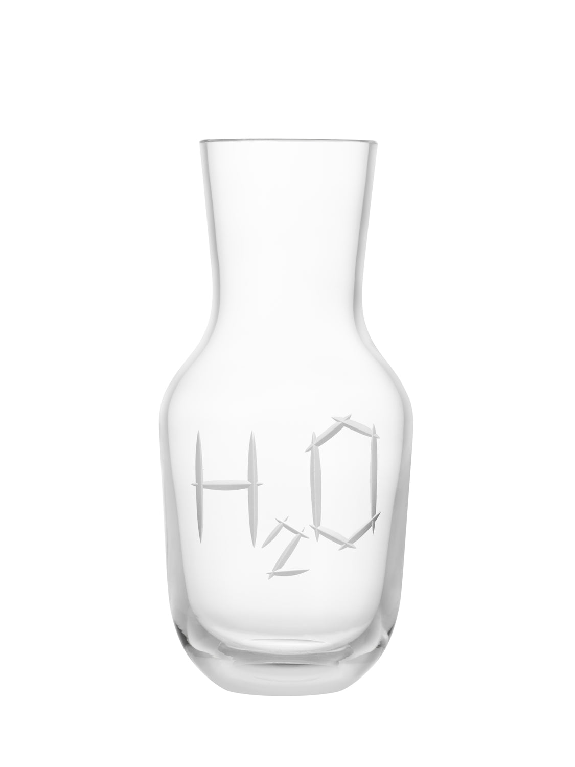 H20 karafa a sklenice