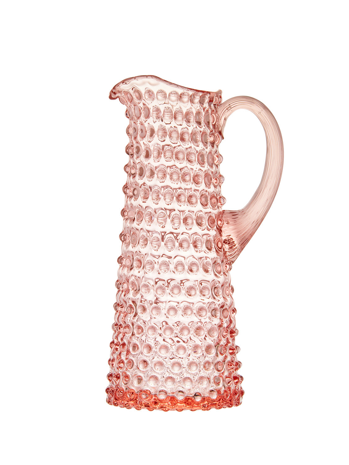 Hobnail tall jug