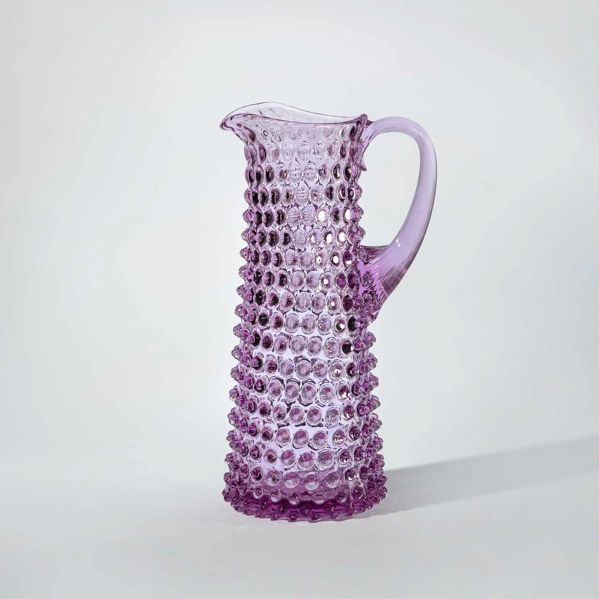 Hobnail tall jug
