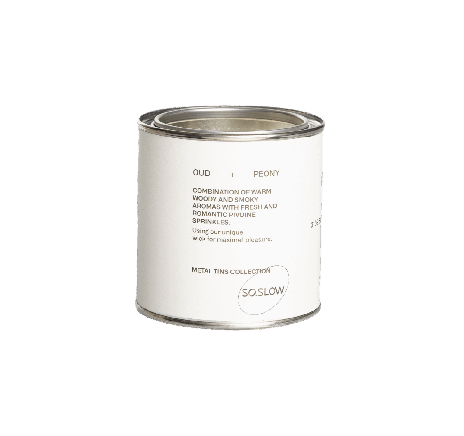 Oud Peony Candle
