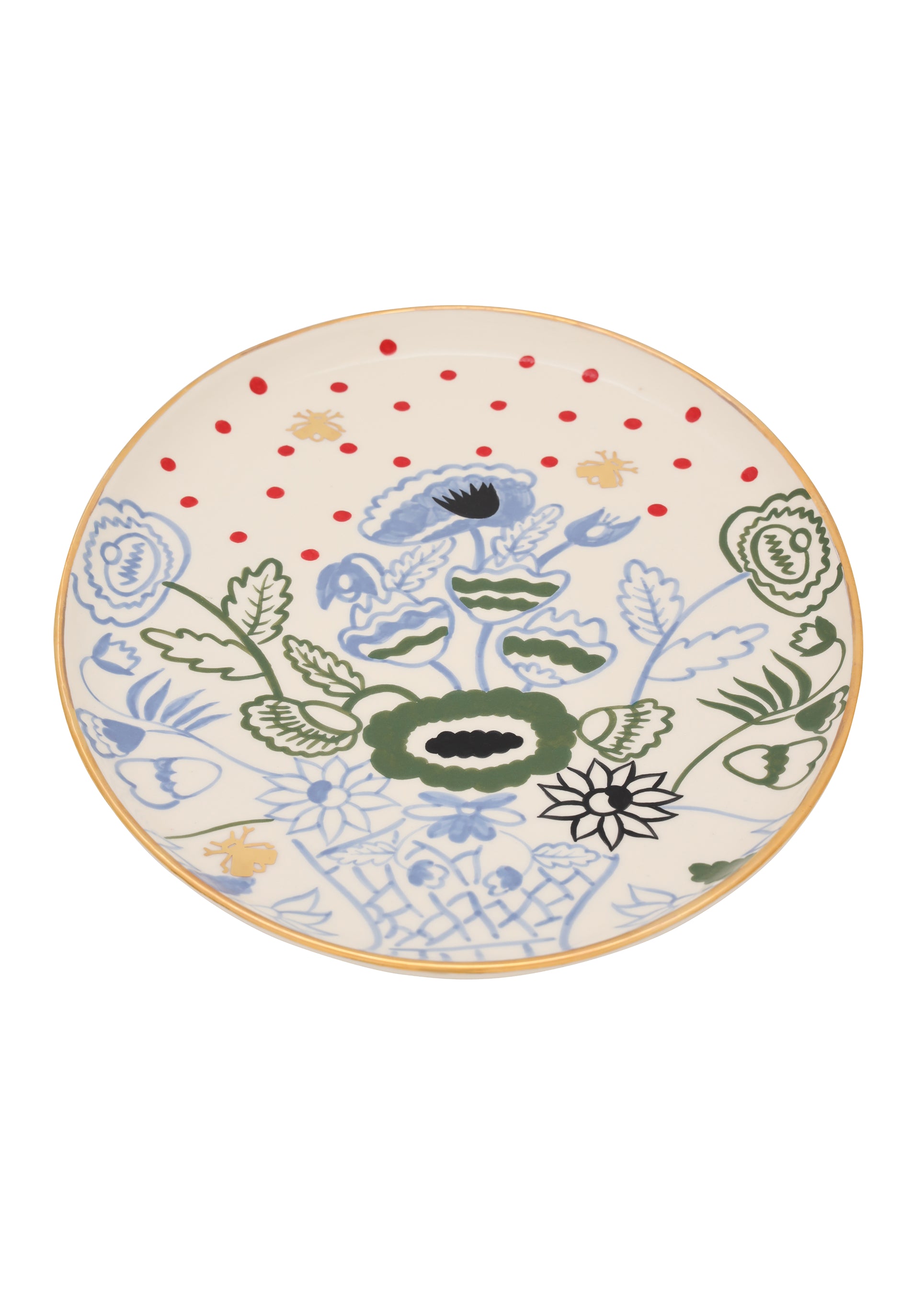 Blossom oval plate
