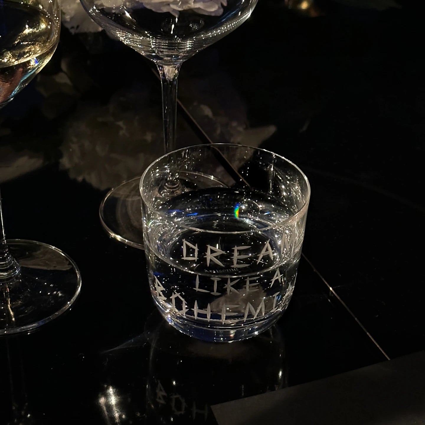 Dream like a bohemian sklenice