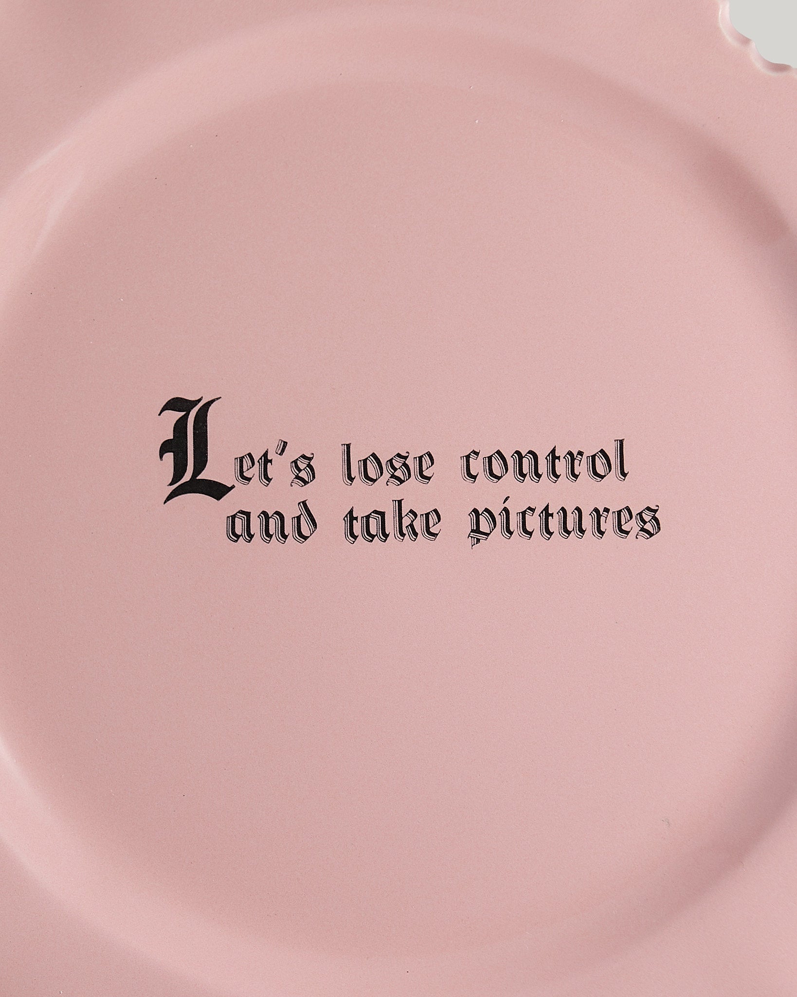 Wrong dinner plate