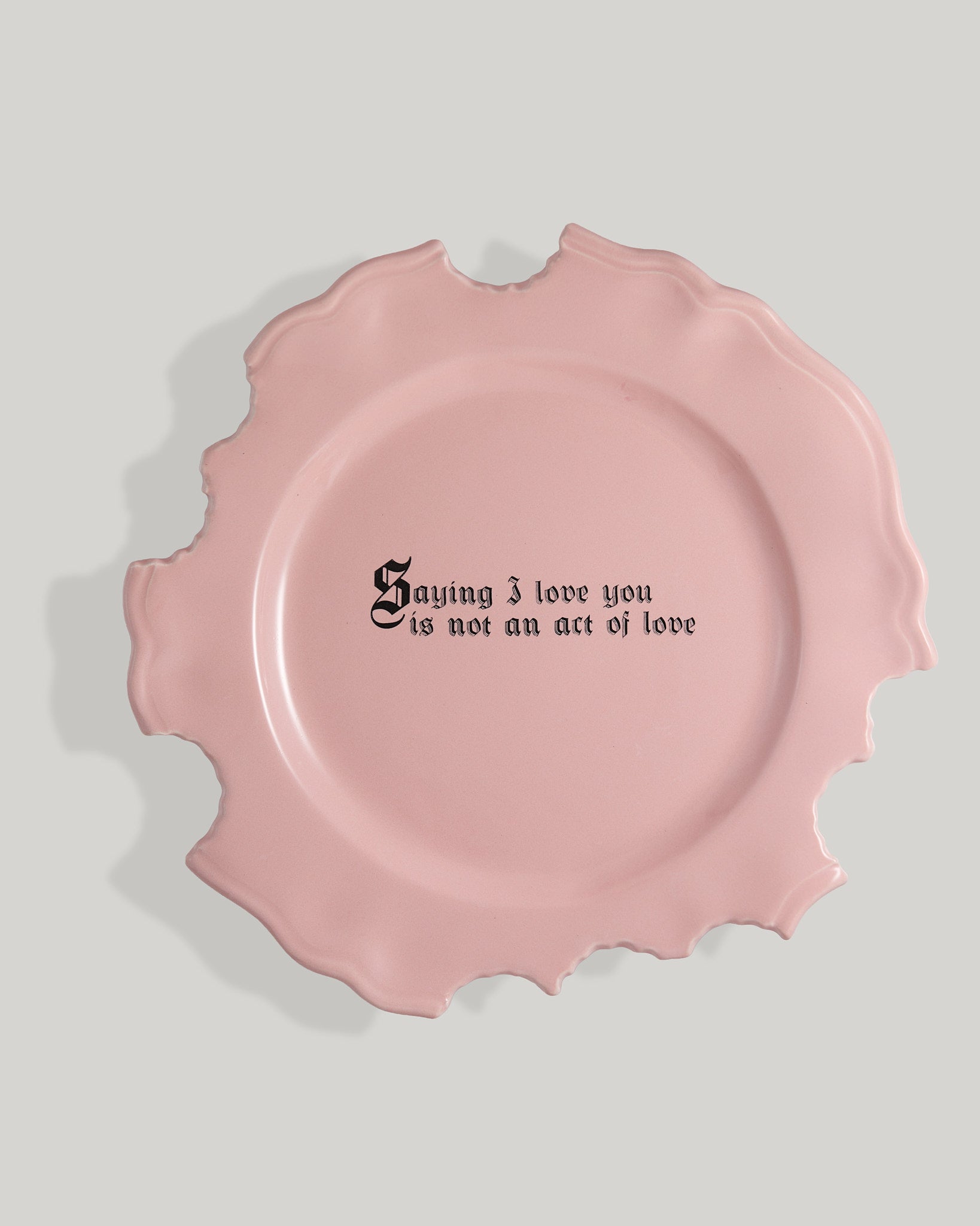 Wrong dinner plate