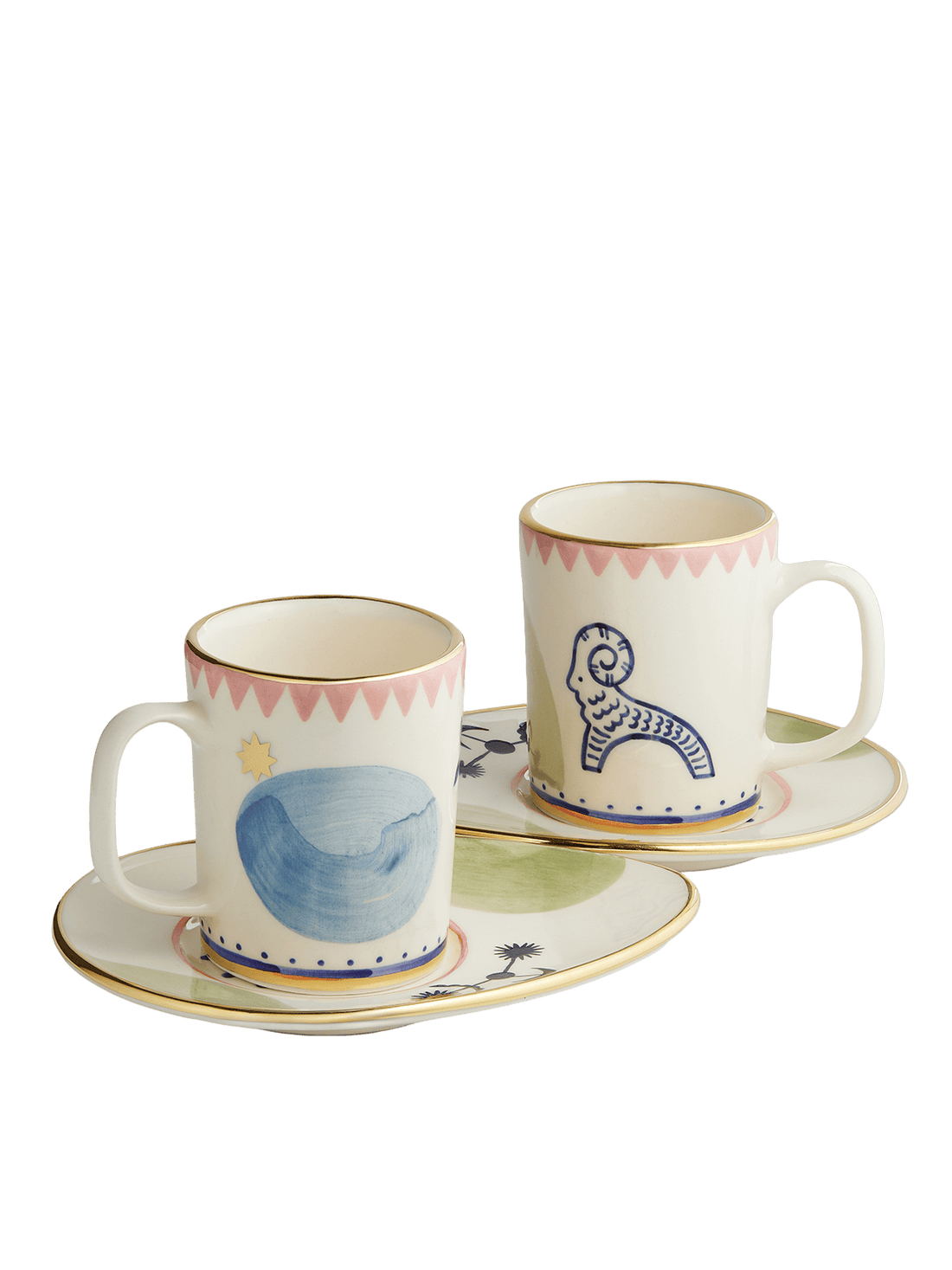 Vesna espresso cup &amp; saucer (set of 2)