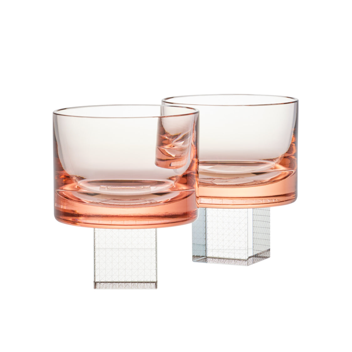 Rose Whiskey Cube glasses