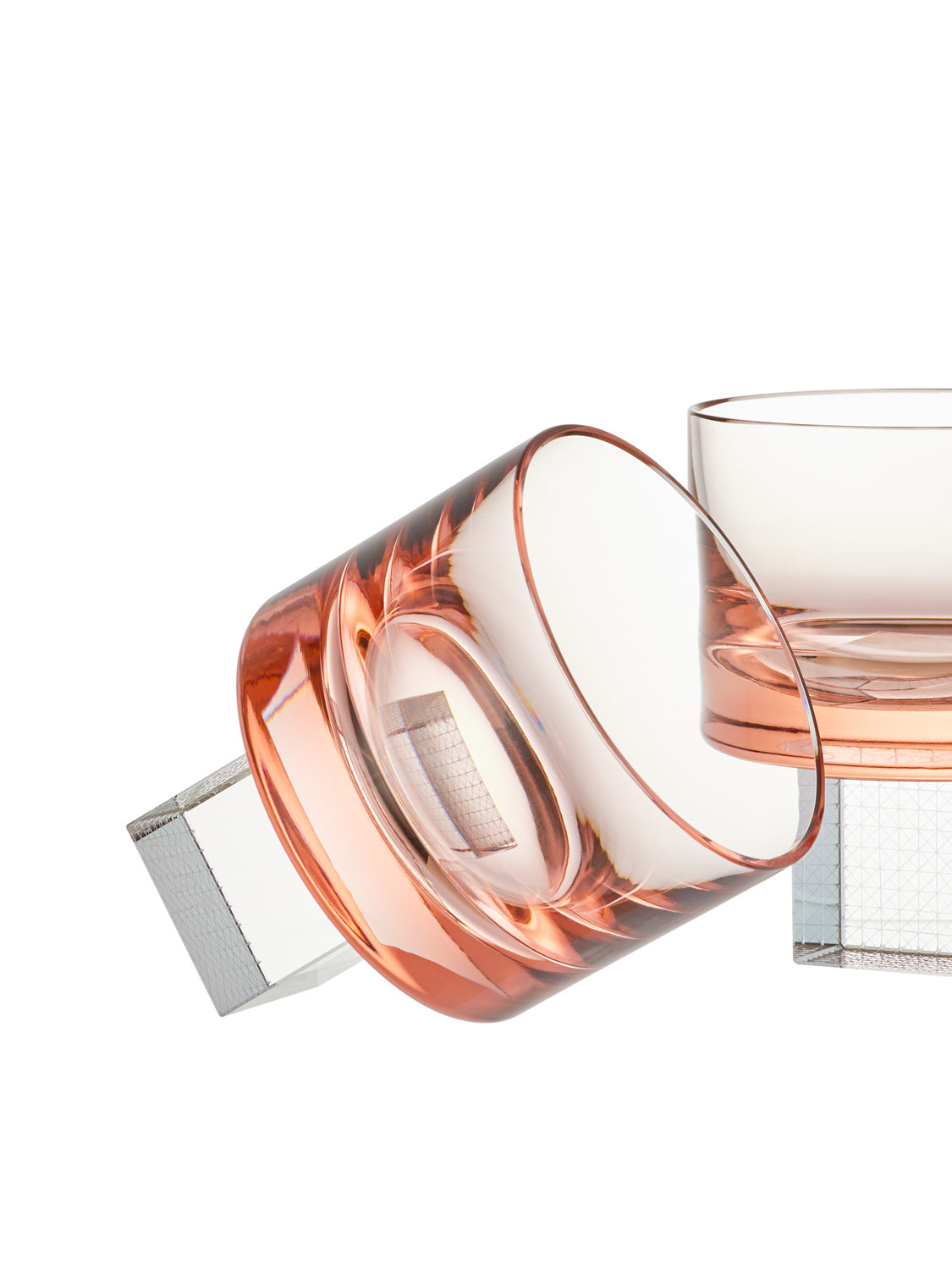 Rose Whiskey Cube glasses