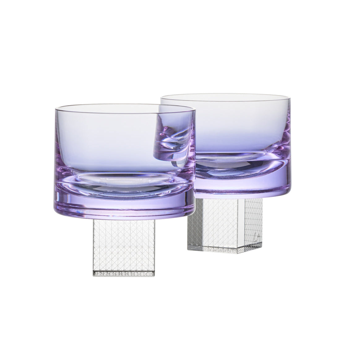 Alexandrite Whiskey Cube glasses