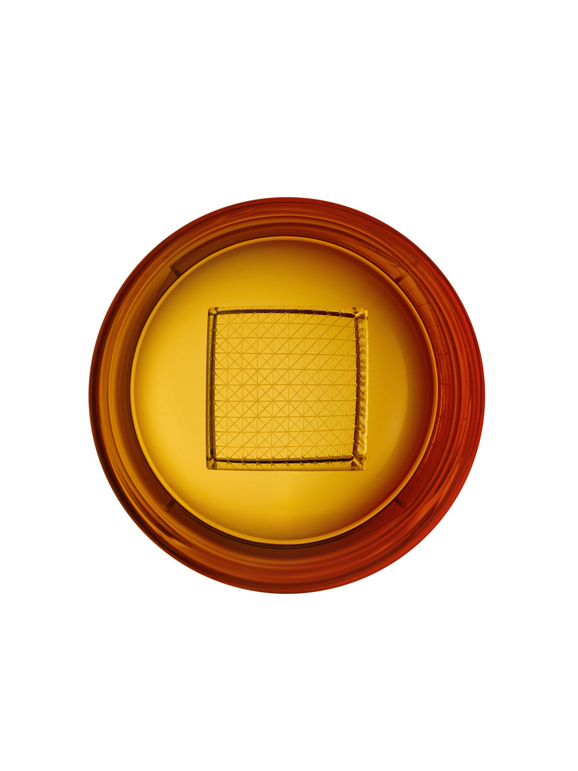 Amber Whiskey Cube glasses