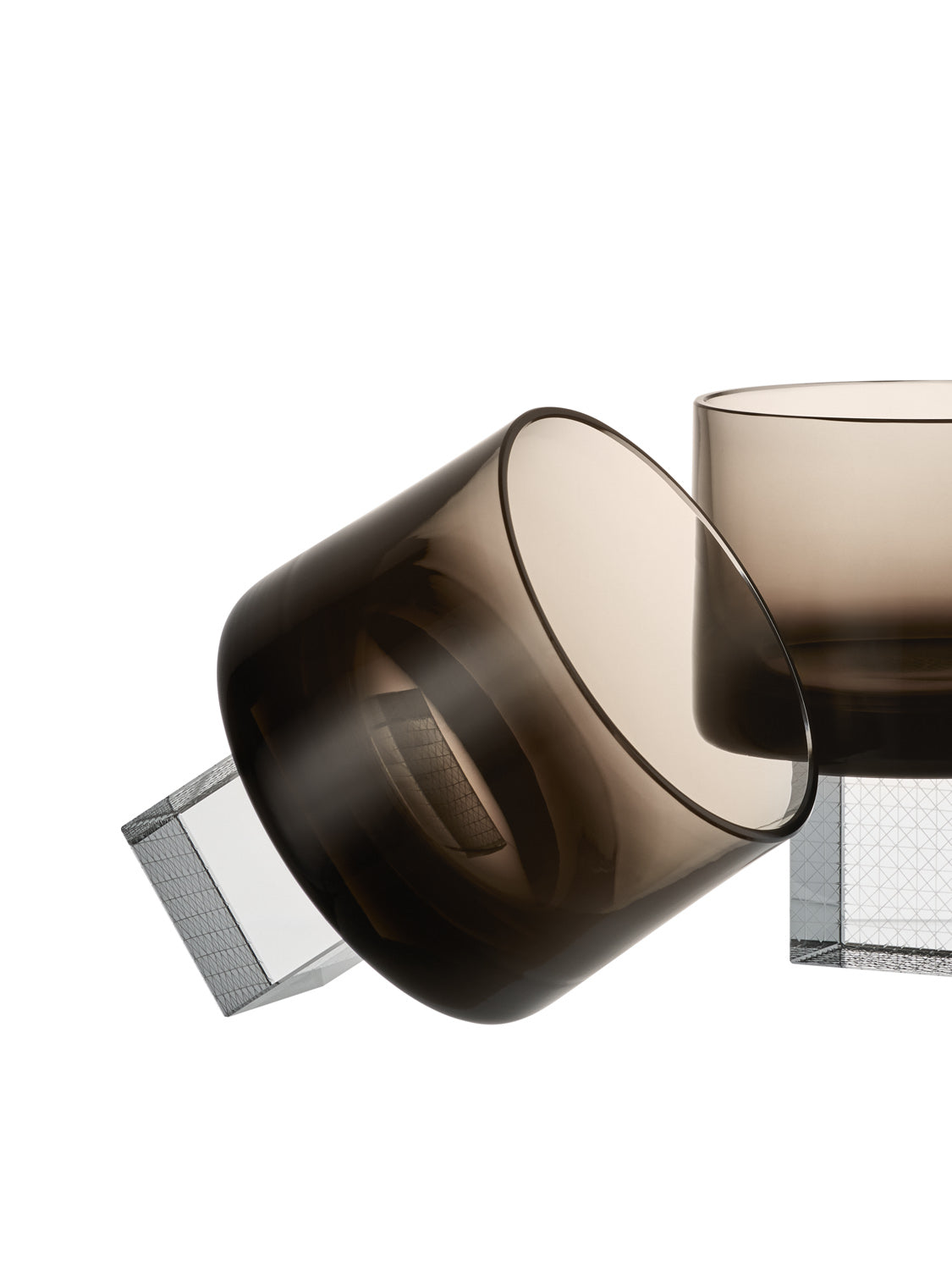 Smoke Whiskey Cube glasses