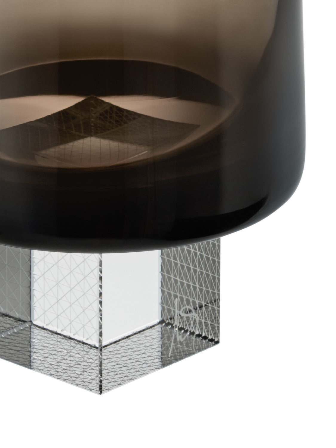 Smoke Whiskey Cube glasses