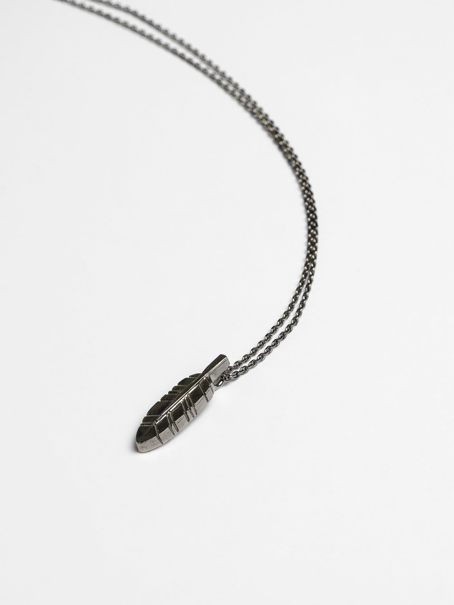 Feather necklace