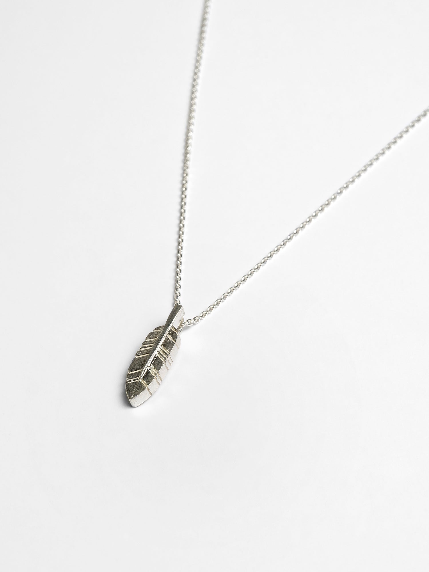 Feather necklace