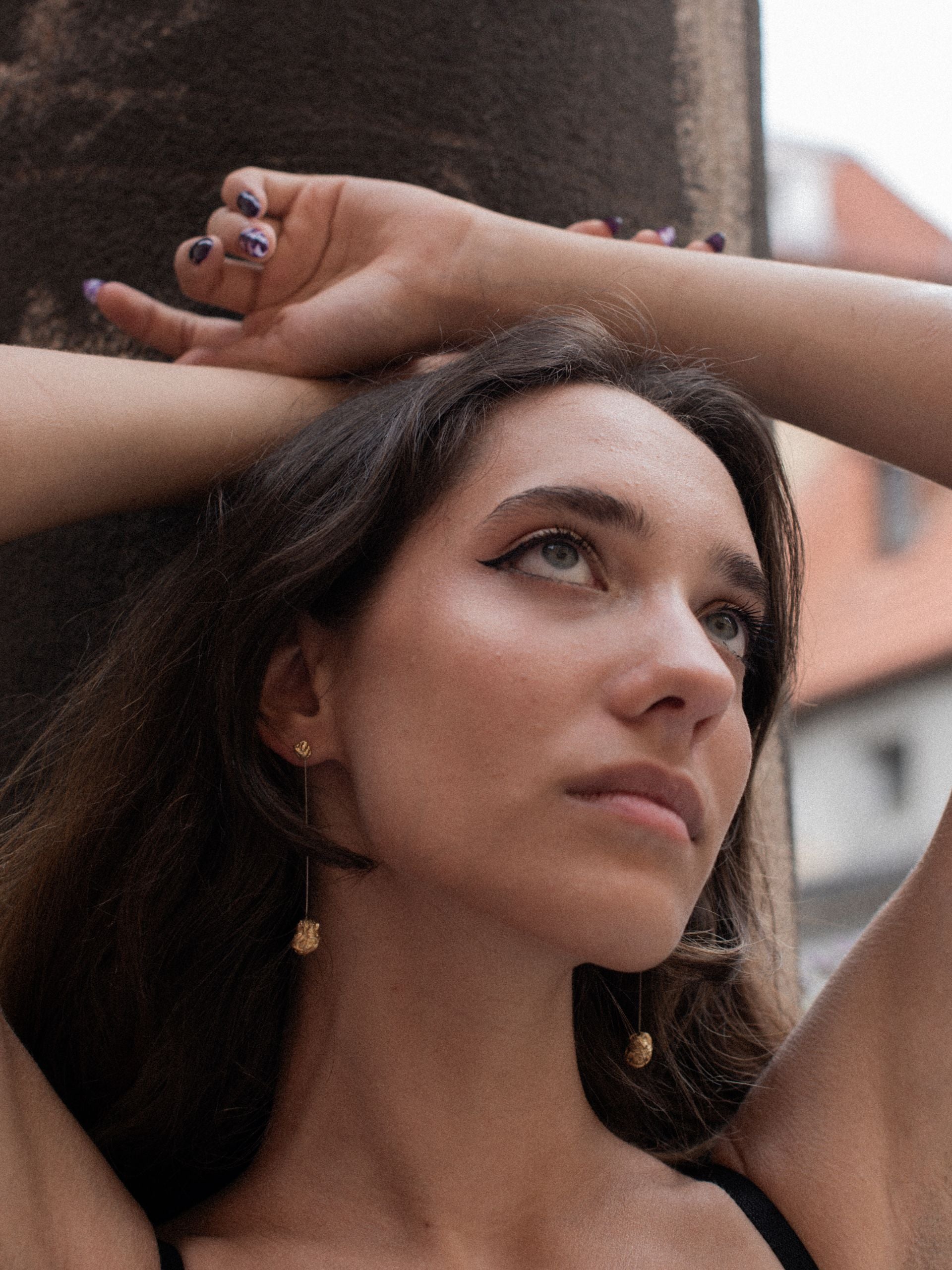 Knot earrings