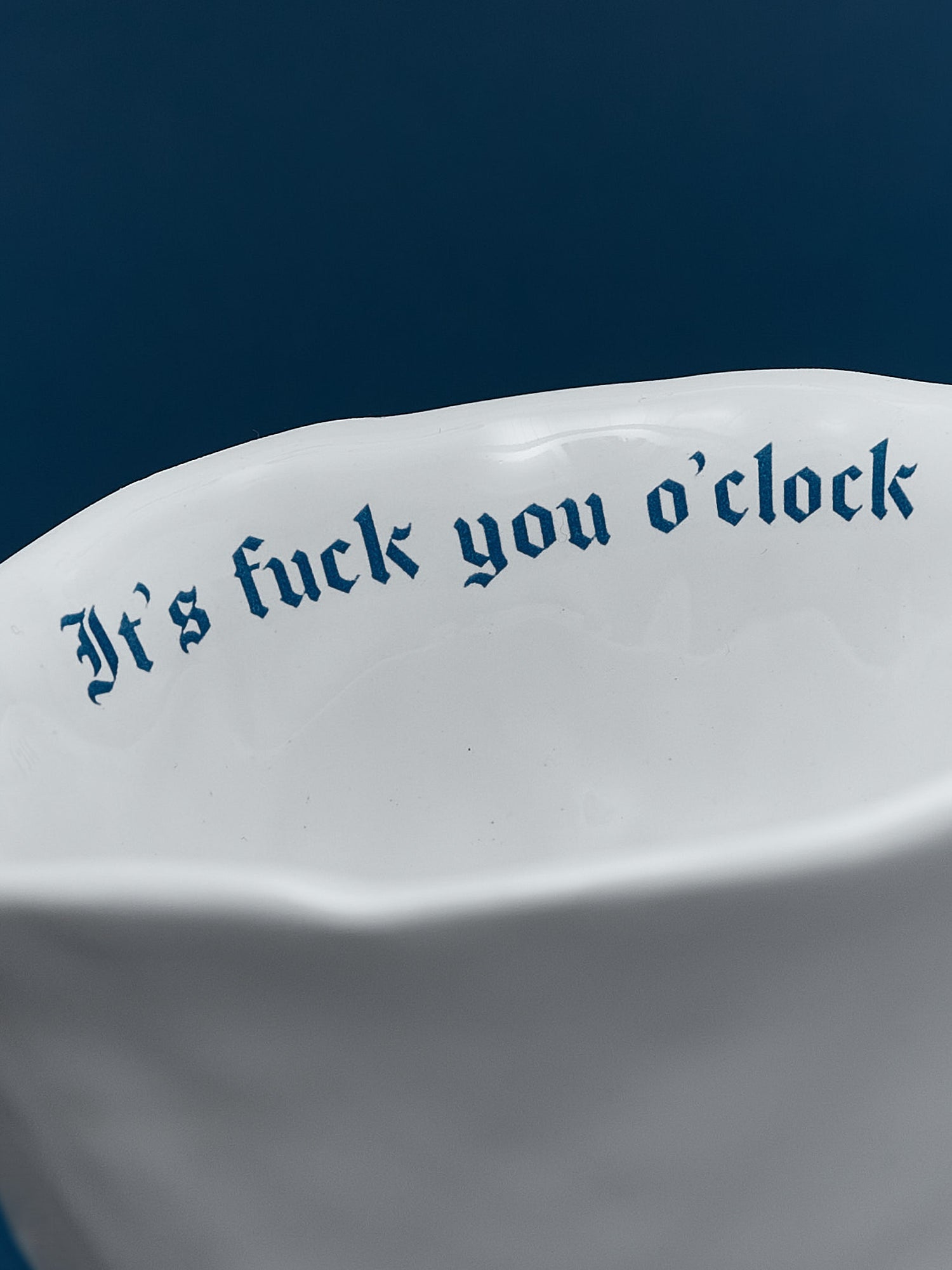 The Issues cappuccino mug