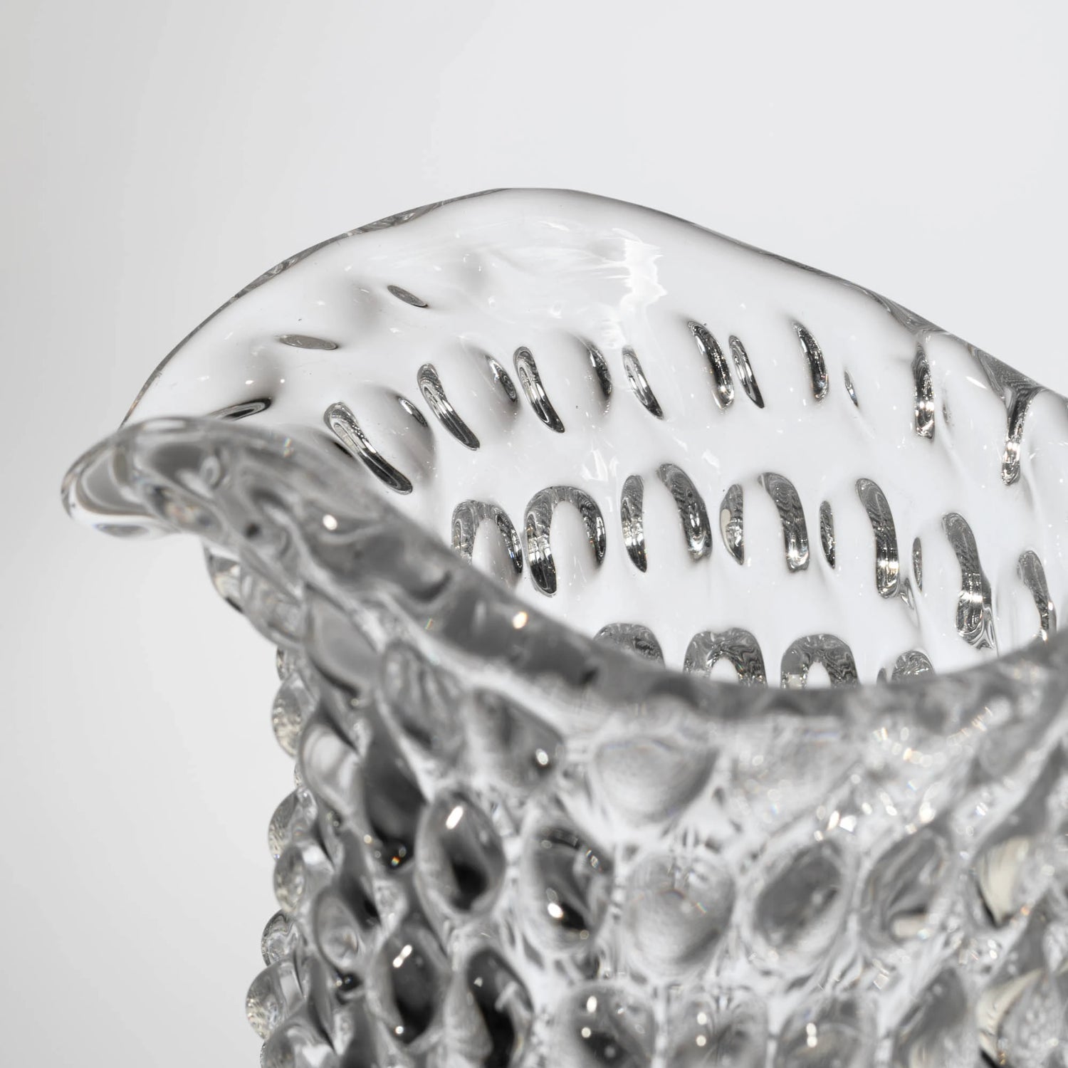Hobnail tall jug