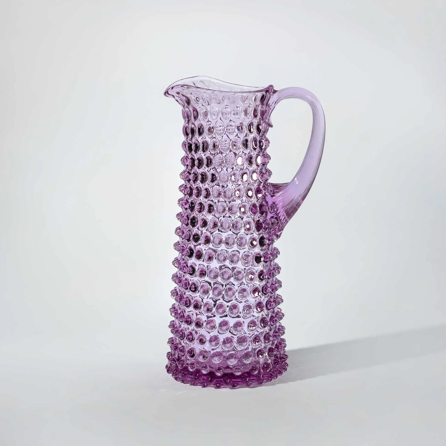 Hobnail tall jug