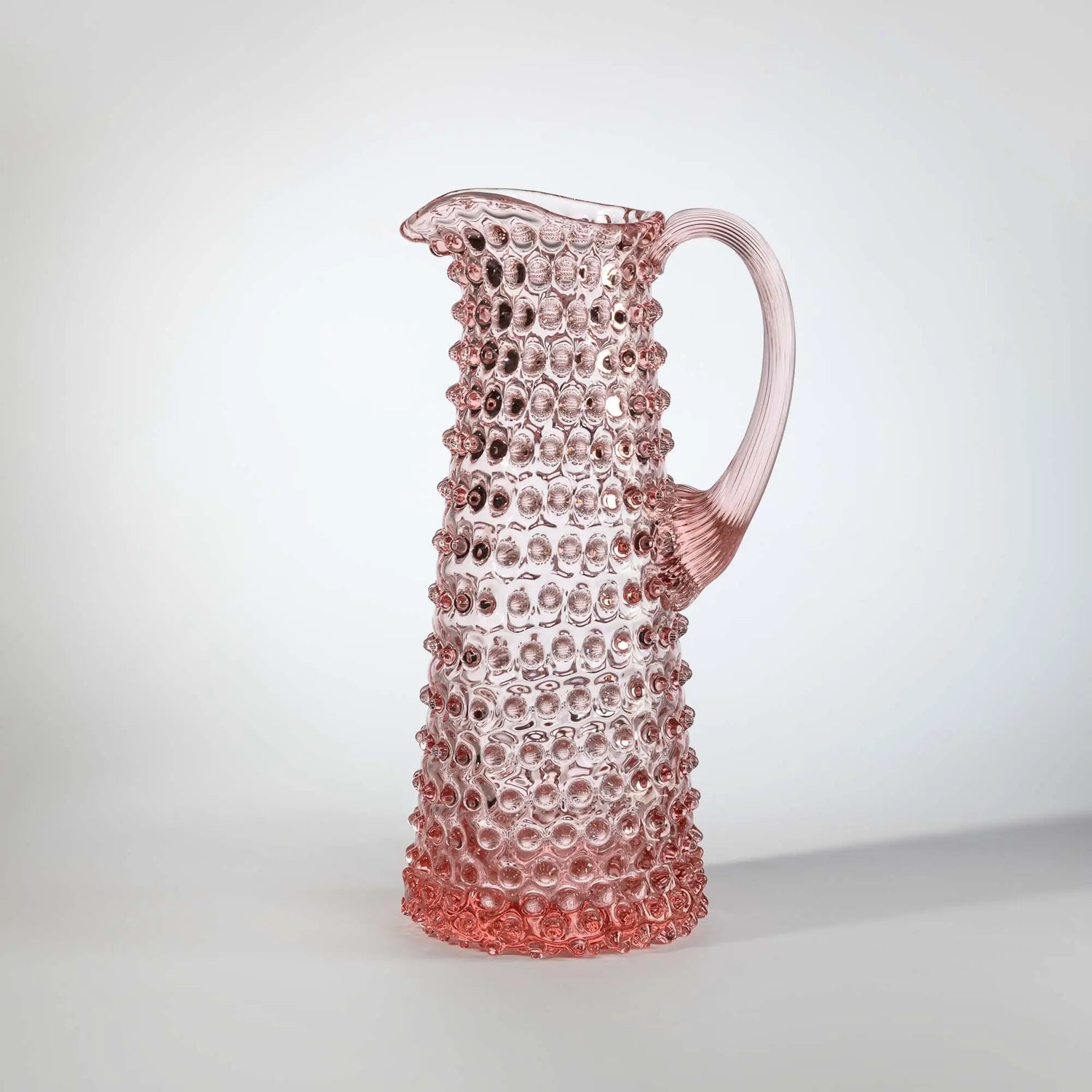 Hobnail tall jug