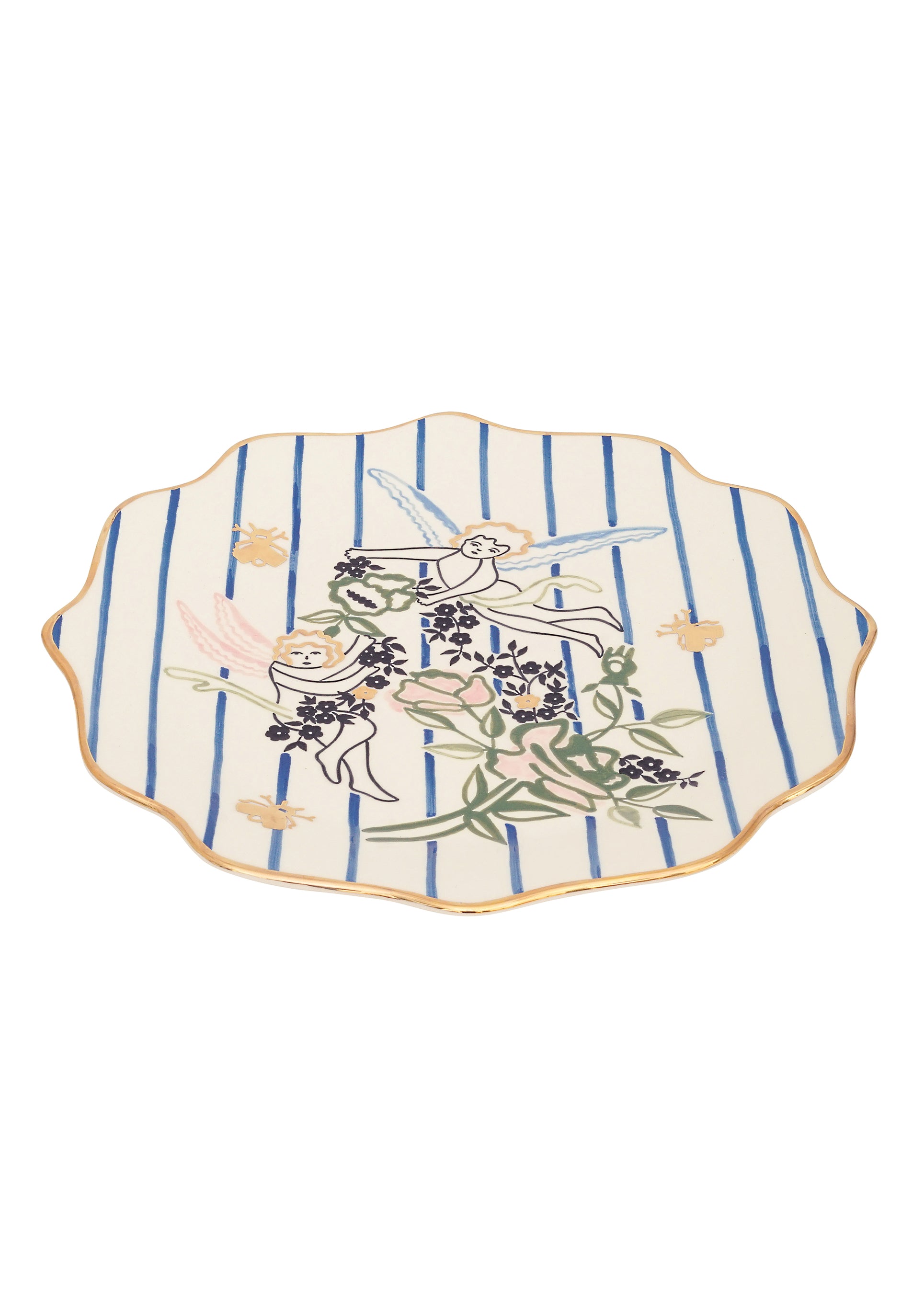 Grace Ornate round plate