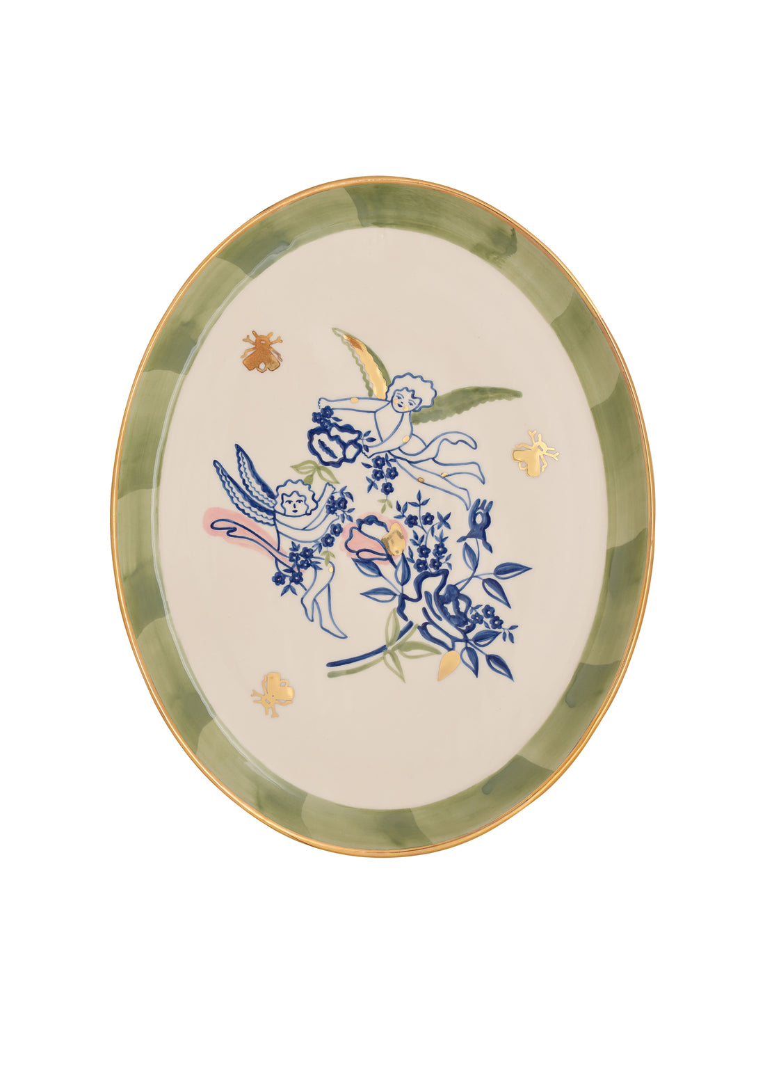 Grace Ornate oválný talíř