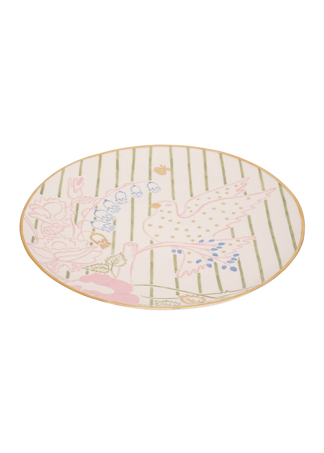 Dove round plate