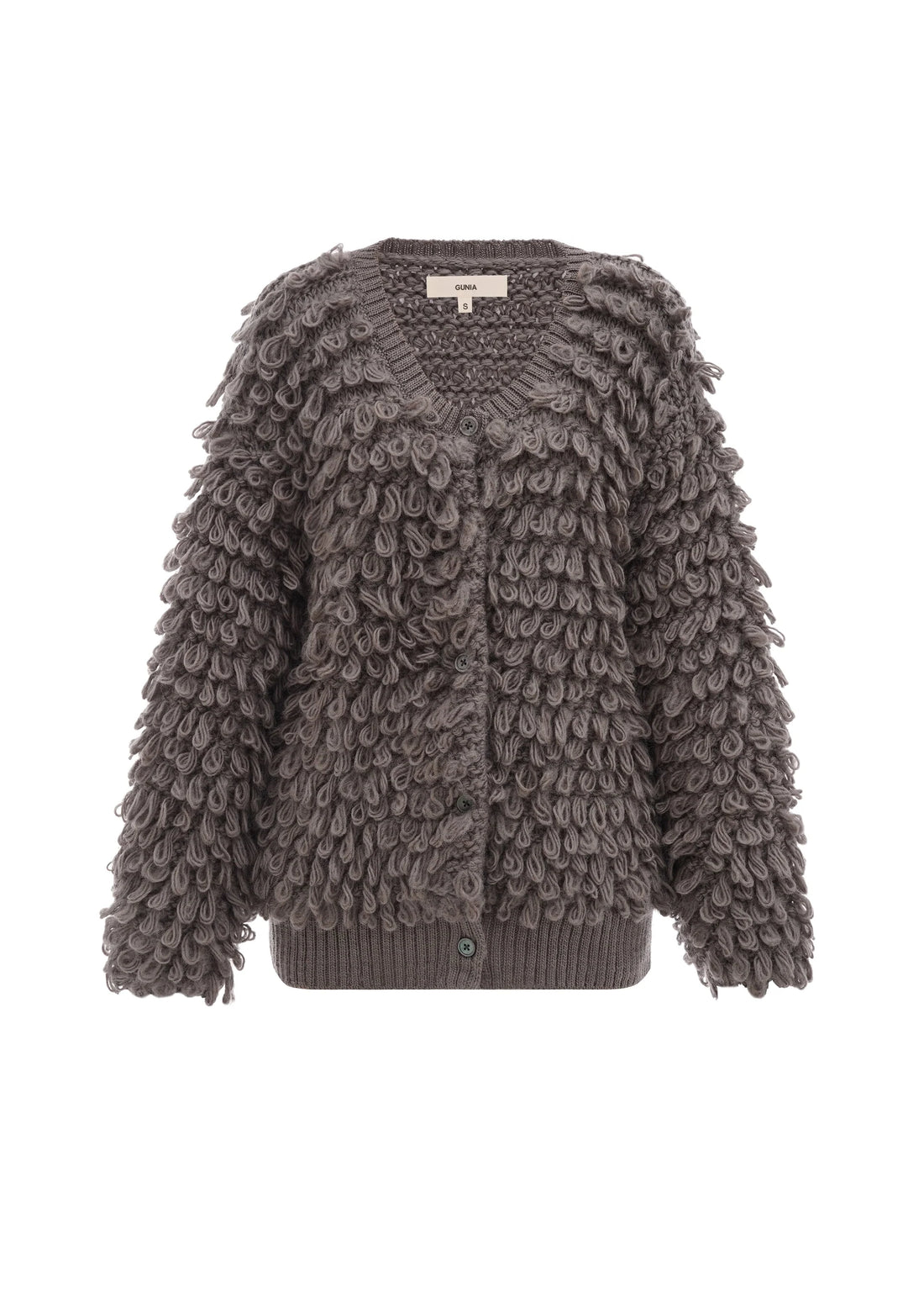 Wool cardigan - Grey