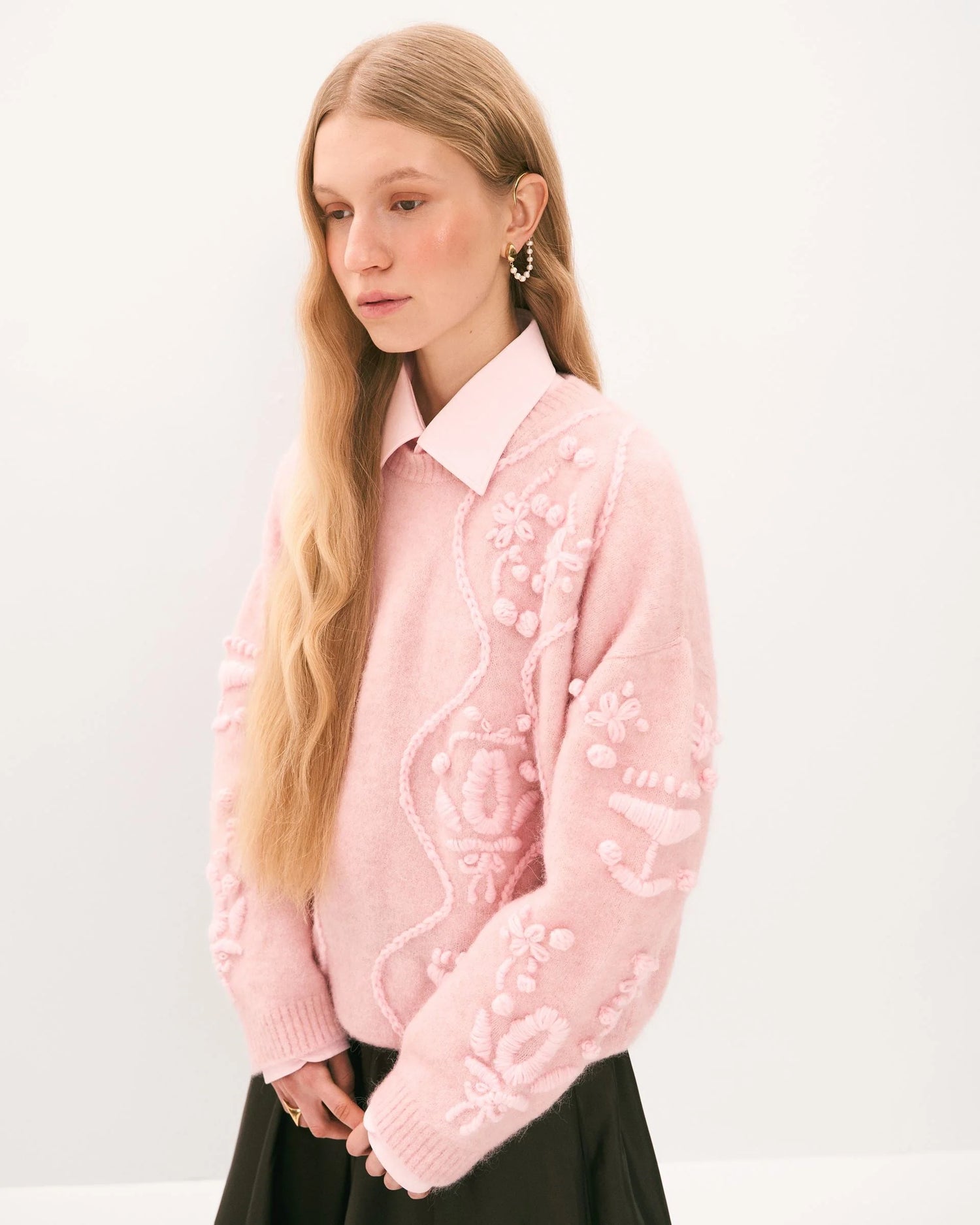 Tyras Pearl Ear Cuff