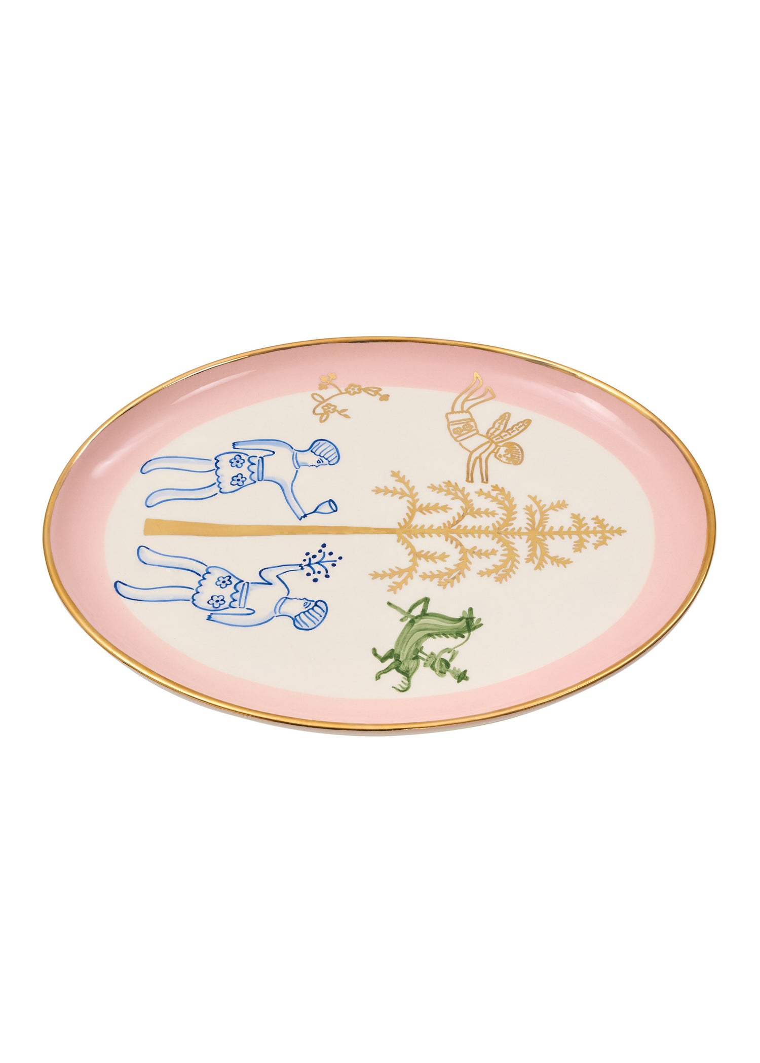 Vechornytsi oval plate